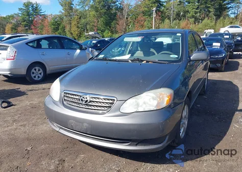 2007 Toyota Corolla Le z USA, uszkodzony, nr VIN 2T1BR32E37C854800